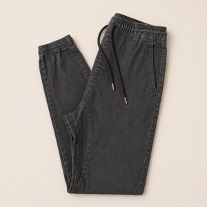 Charles And‎ A Half Black Cotton Stretch Chino Jogger (SM) Teen Essential School